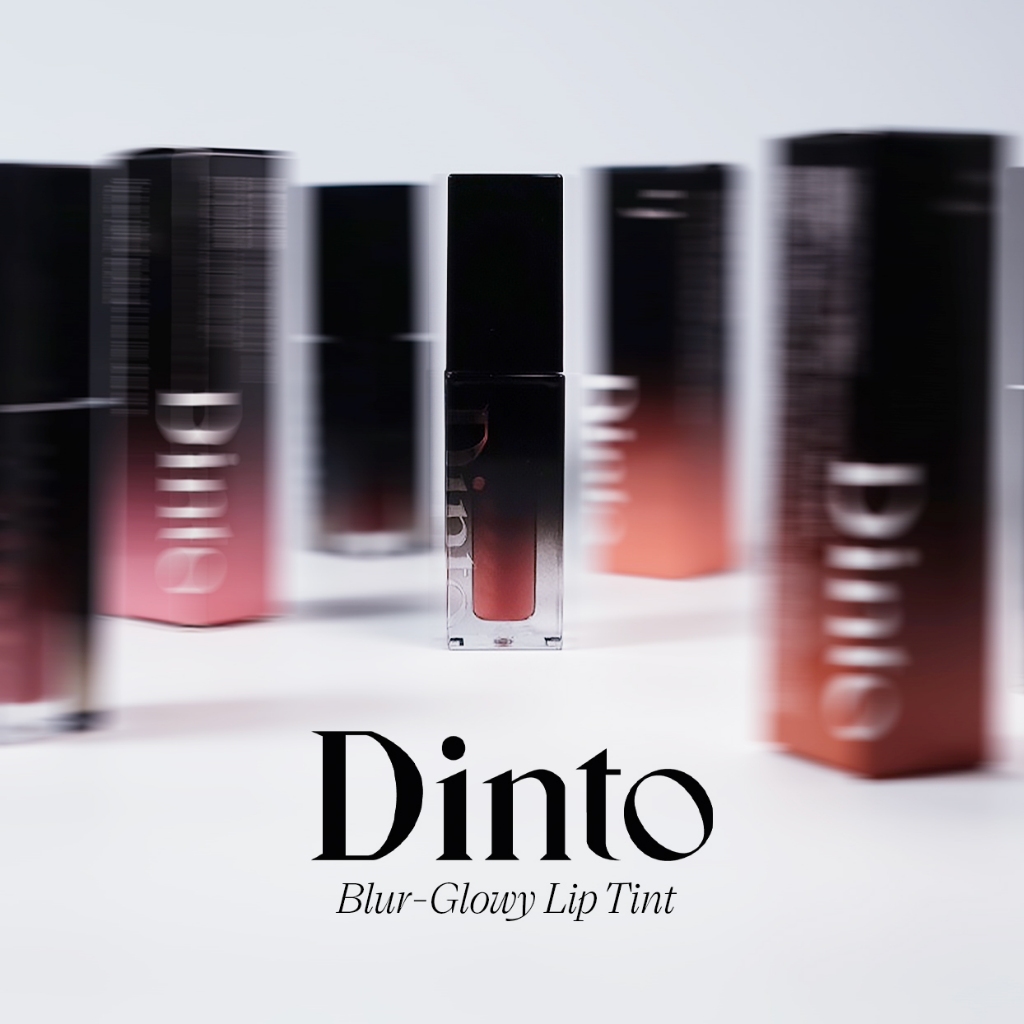 Son Tint Bóng Lì Thuần Chay Lâu Trôi Cho Môi Căng Mọng DINTO Blur-Glowy Lip Tint 25 màu 3,5gam
