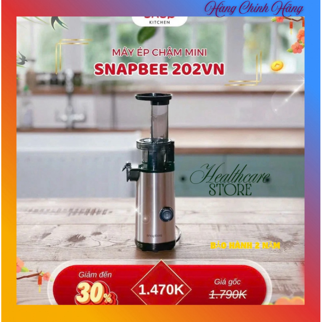 [Chính Hãng] Máy Ép Chậm SNAPBEE 202 Limited