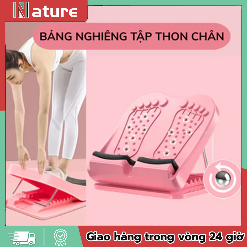 [🚛Free shipping]Bảng Nghiêng Tập Thon Chân Hỗ Trợ Tập Gym, Giãn Cơ, Định Hình Chân Tâp Cơ Lưng Cơ Bụng Tại Nhà 10 Mức Đi