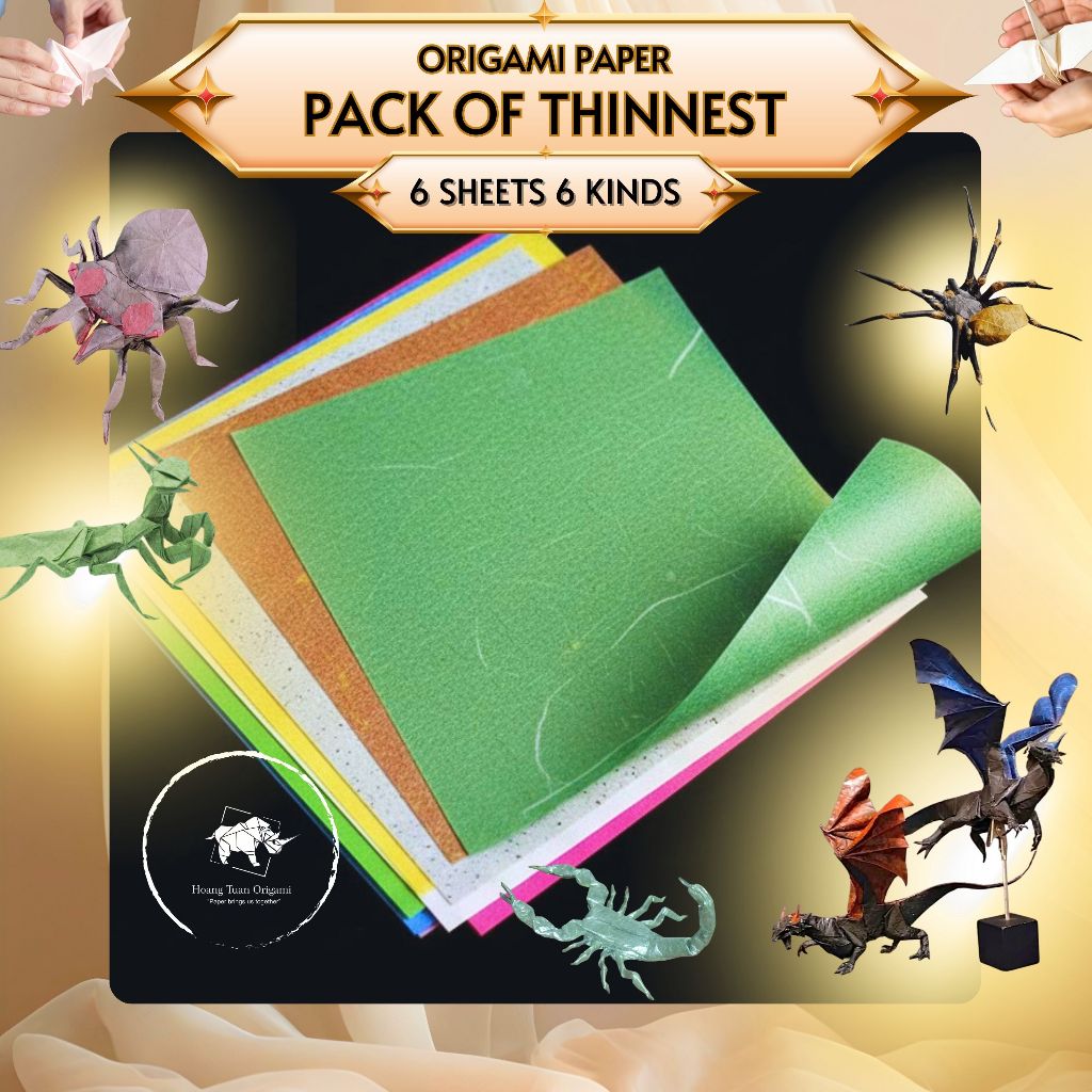 COMBO MỎNG NHẤT - ORIGAMI THINNEST PAPERS