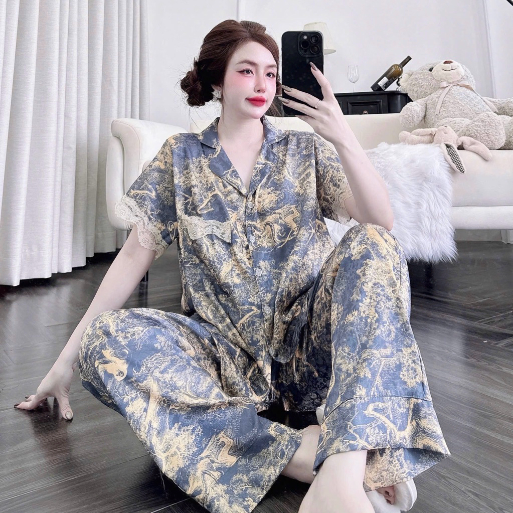 Đồ Bộ Lụa Bigsize Cao Cấp chất mát, vải đẹp