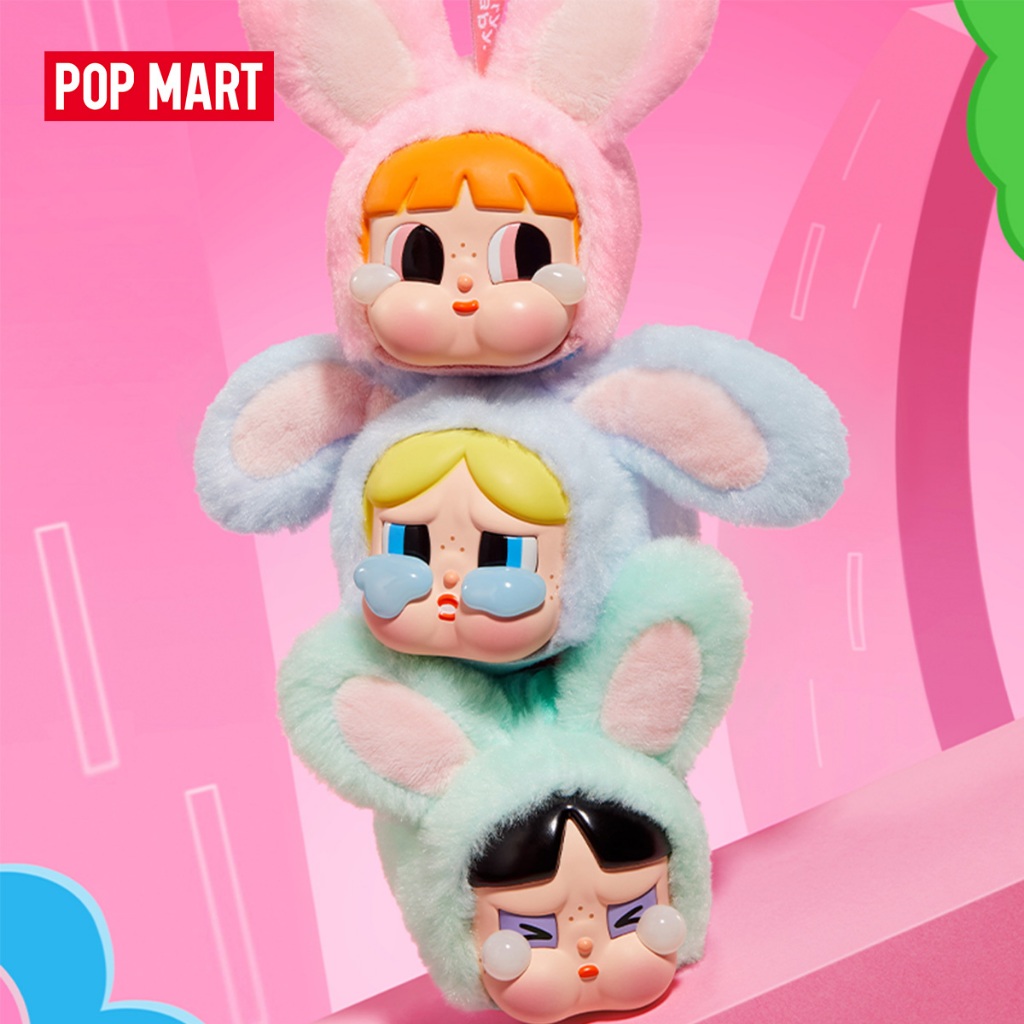 POP MART CRYBABY x Powerpuff Girls Series-Whole set