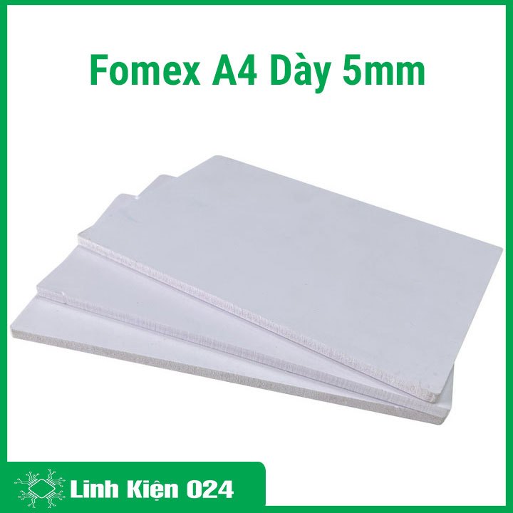 [HN] Fomex A4 Dày 5mm (20x30cm)