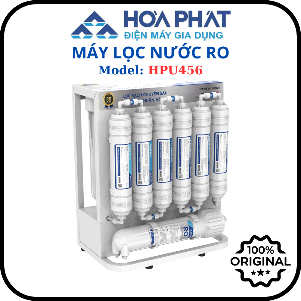 Máy Lọc Nước RO Để Gầm Hòa Phát HPU456 - Hàng chính hãng bảo hành 3 năm