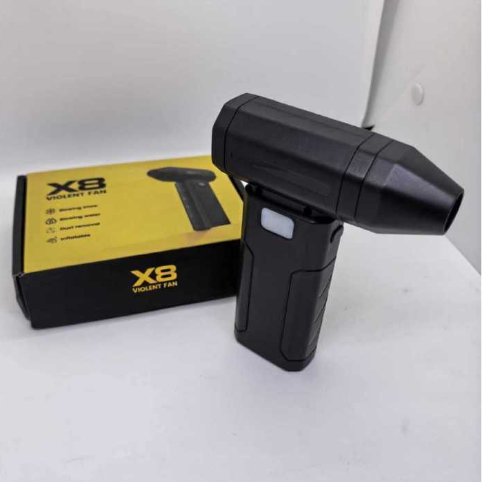 Quạt gió bạo lực X8 – Phiên bản mới, tốc độ cao, thổi cực mạnh Máy Thổi Turbofan Không Chổi Than Mạnh Mẽ Và Cầm Tay Tốc