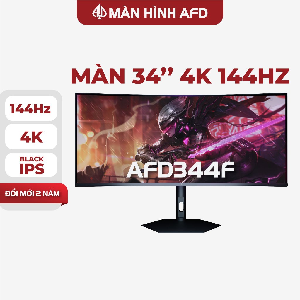 Màn hình AFD 344F Pro 34'' 4K (WQHD) IPS BLACK 165hz 1900R