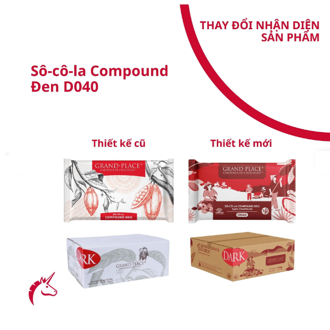 Socola đen/trắng 1kg