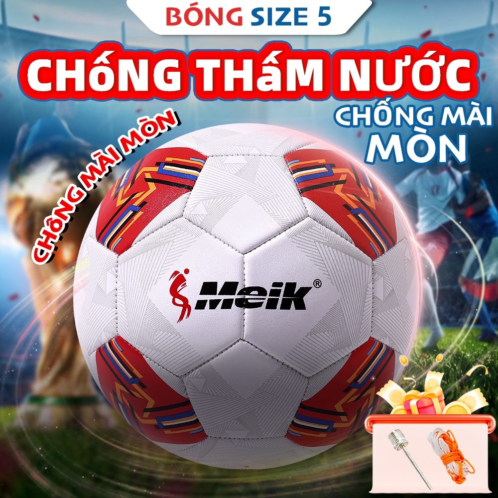 Bóng Đá Thi Đấu & Tập Luyện 179 Size 5 – Da PU Chống Nước Đá Êm Chân (Tặng Kim Bơm, Túi Lưới)