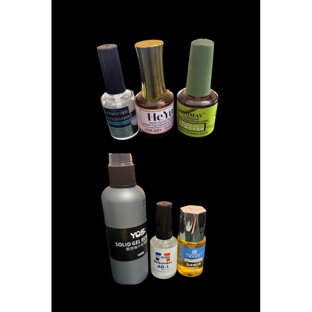 Nước phá gel,tháo móng giả