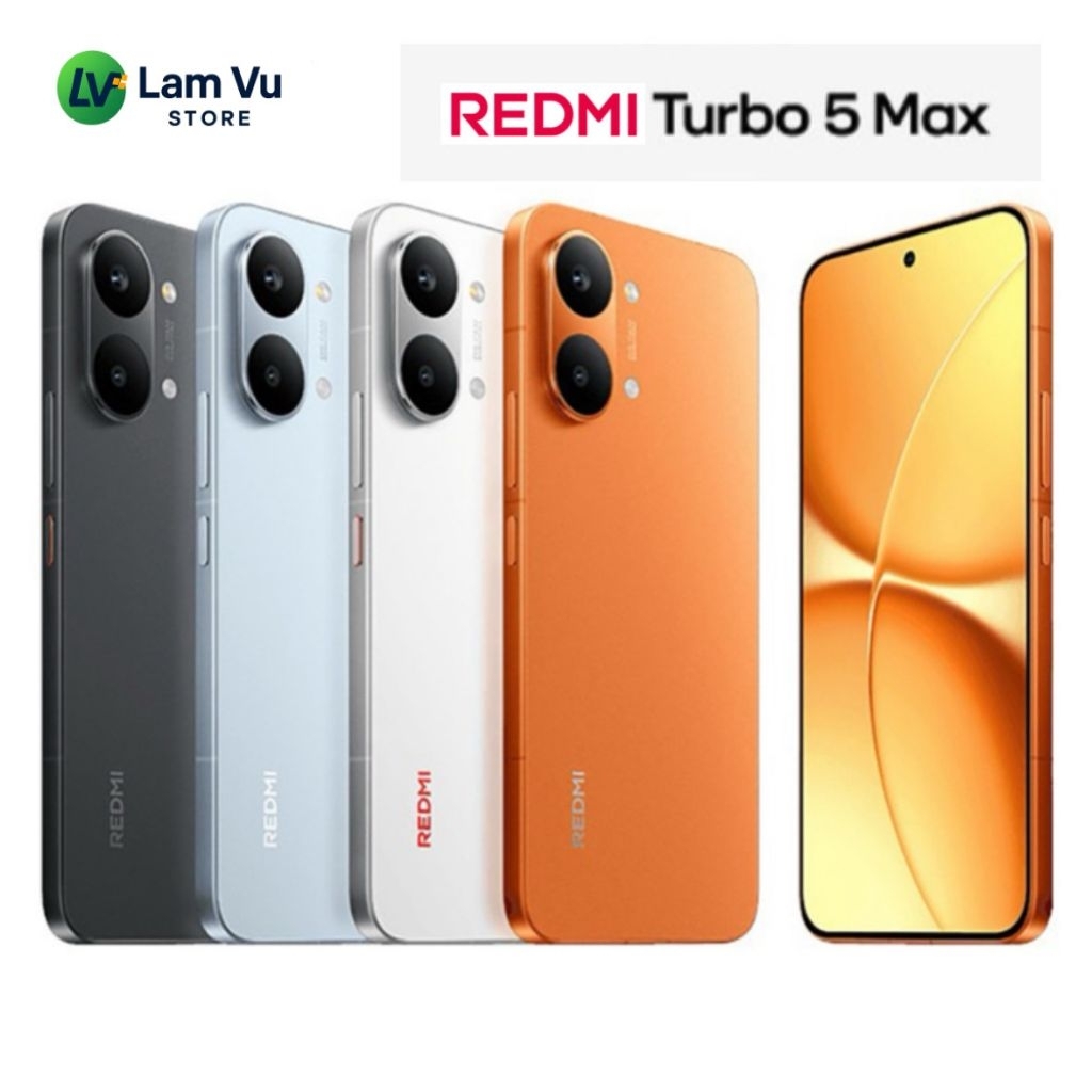 Điện thoại Redmi Turbo 5 Max bản nội địa new 100% nguyên seal, vô địch phân khúc cận cao cấp, cực đáng mua
