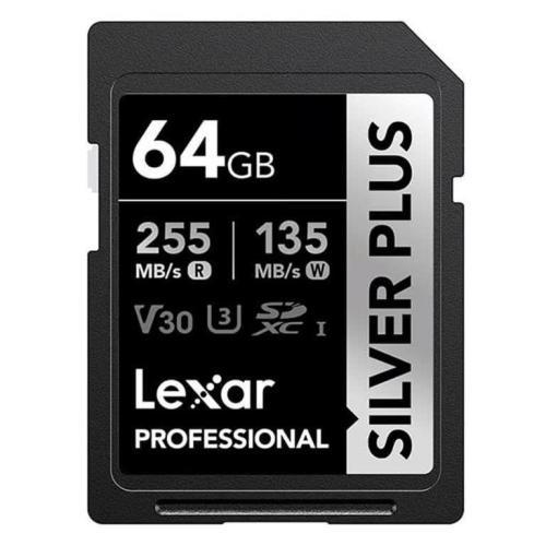 Thẻ nhớ SDXC Lexar Silver Plus 64GB