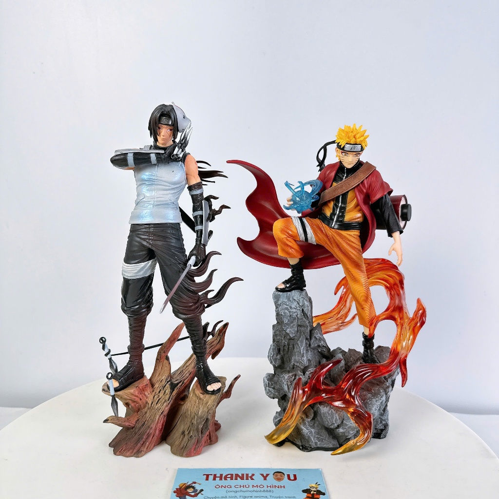 Mô Hình Itachi Anbu , Naruto hiền nhân 22-23cm box xốp HY Studio Ongchumohinh MH45378