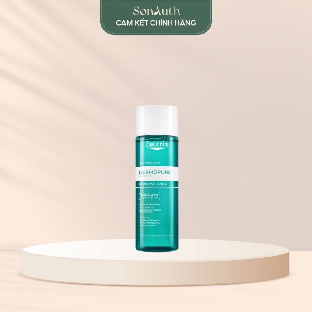 Nước hoa hồng Eucerin Pro ACNE Solution Toner 200ml [Nhập Khẩu Chính Hãng]
