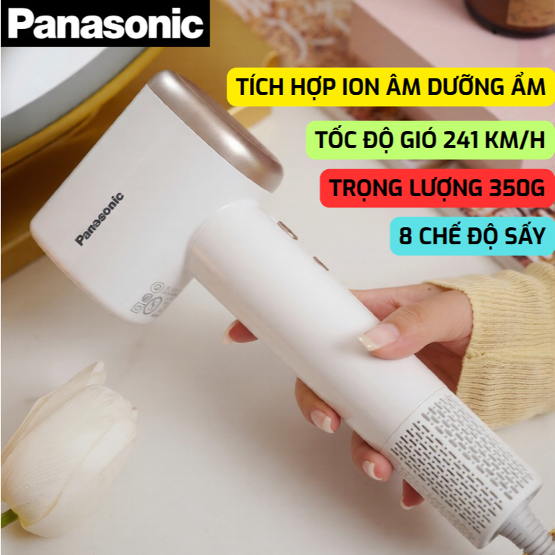 MÁY SẤY TÓC PANASONIC ION ÂM TỐC ĐỘ CAO,TỐC ĐỘ GIÓ 241KM/H