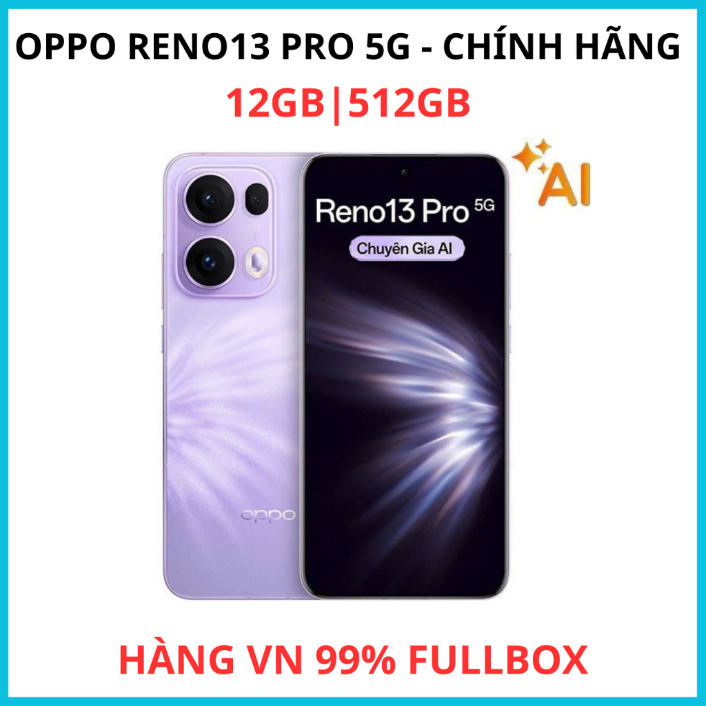 Điện Thoại Oppo Reno 13 Pro 5G (12GB-512GB) - Chính Hãng