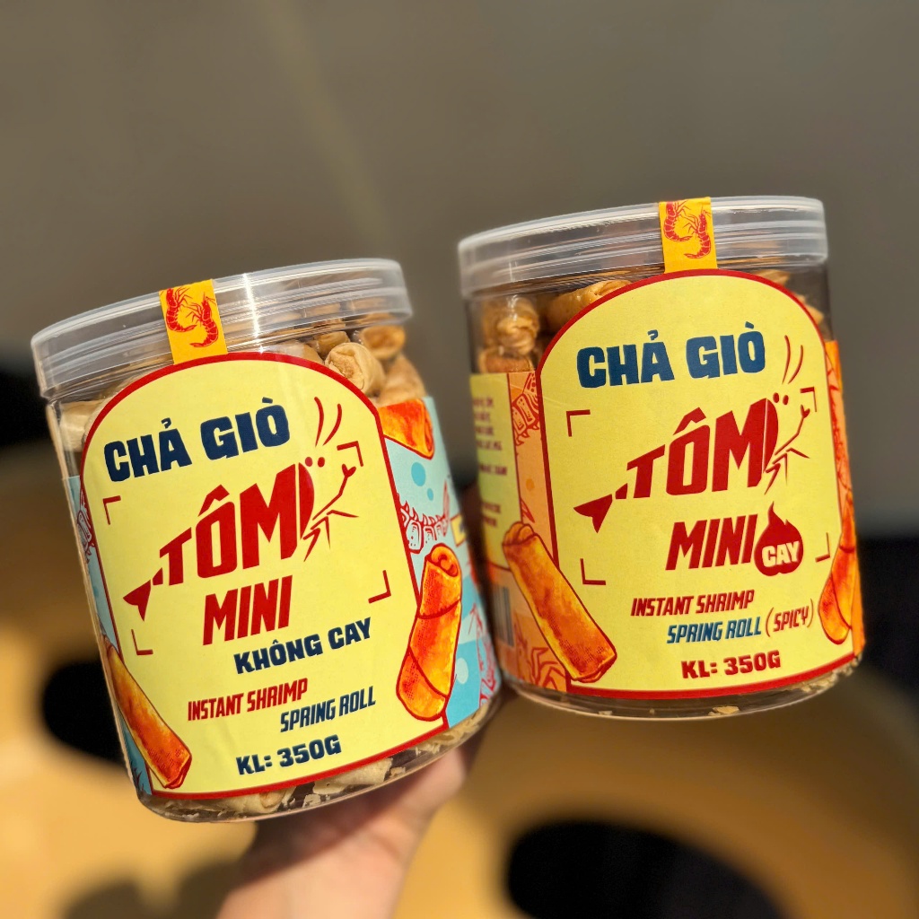 Chả Giò Tôm Mini - Ăn Vặt Chú Mạnh