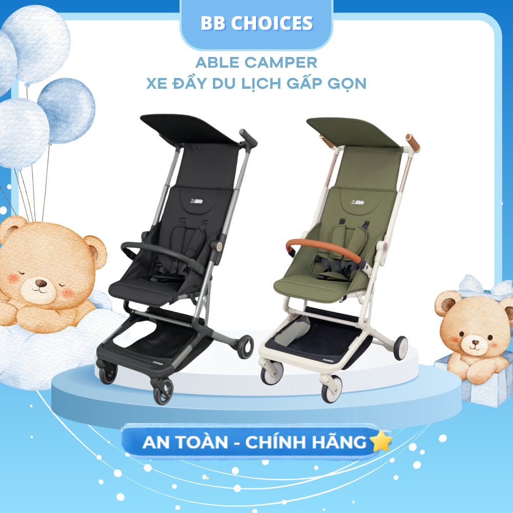 ABLE CAMPER - XE DU LỊCH GẤP GỌN