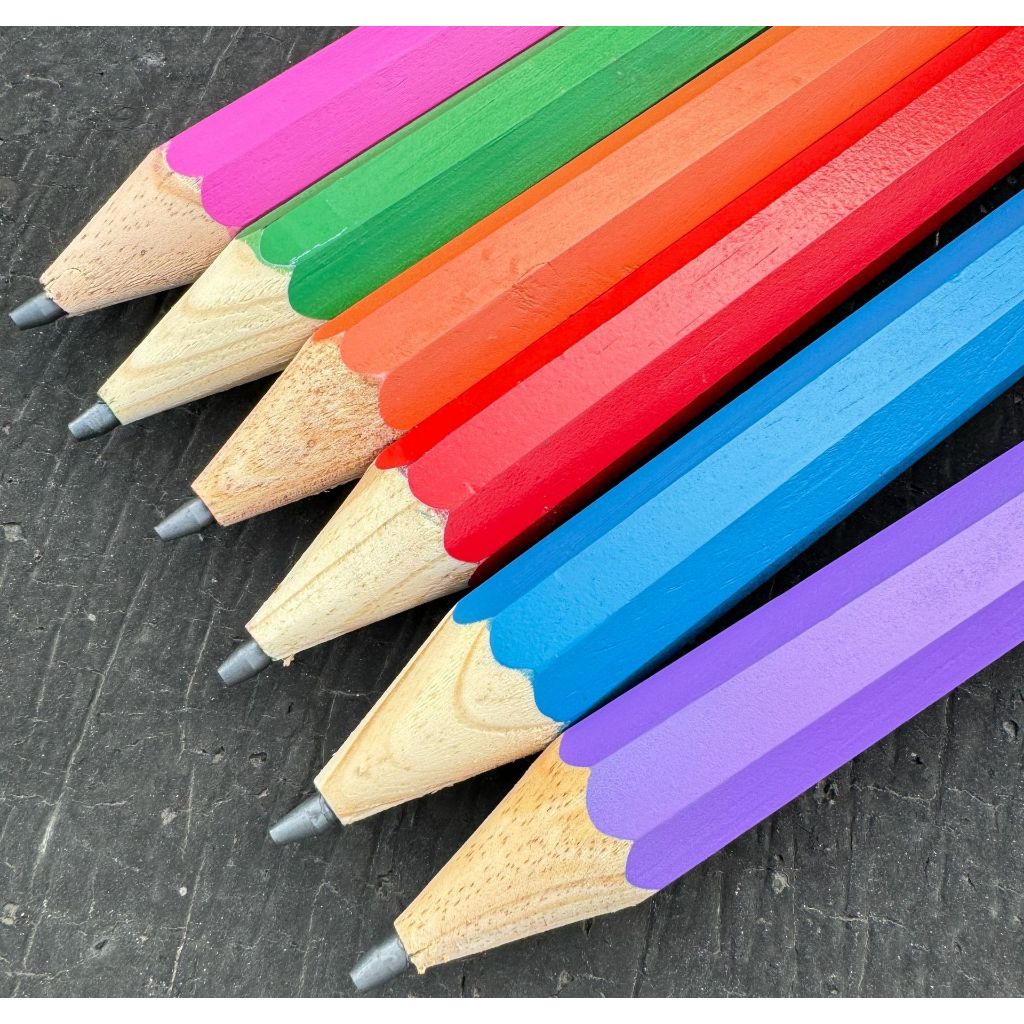 Bút chì cỡ cực lớn 34cm - Bút chì khổng lồ Bút chì bằng gỗ 2B - Bút giảm căng thẳng - Bút học tập