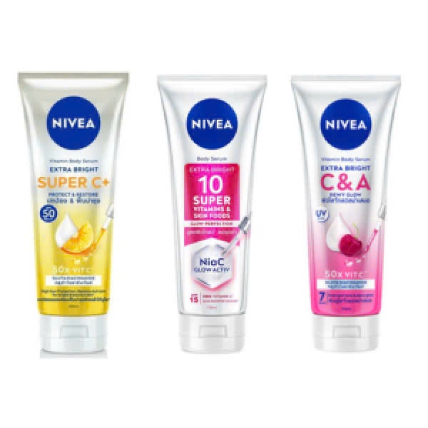 Serum Dưỡng Thể Nivea Giúp Phục Hồi & Chống Nắng 180ml