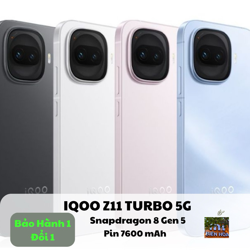 Điện Thoại Nội Địa iQOO Z11 Turbo Snapdragon 8 Gen 5 Mới