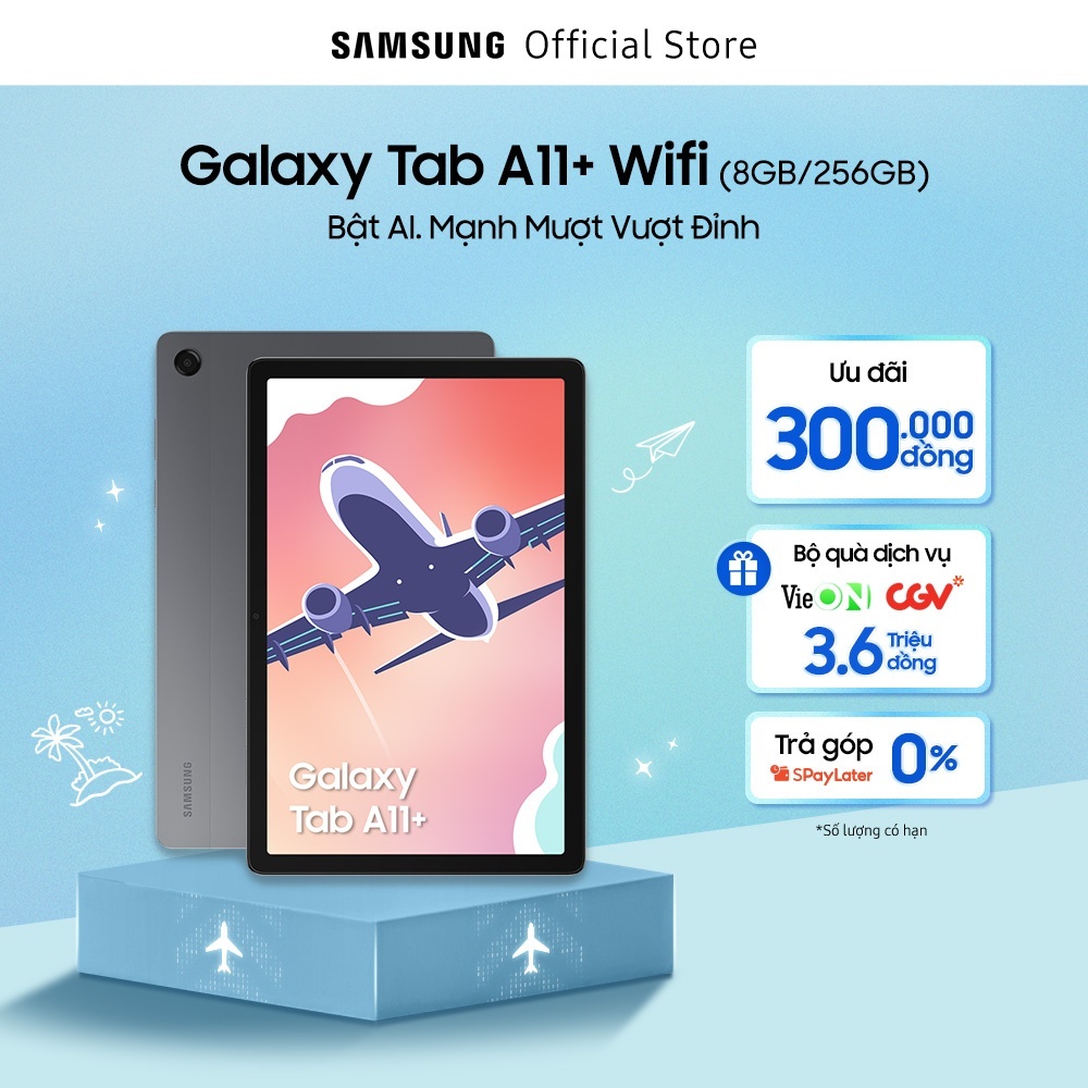 Máy Tính Bảng Samsung Galaxy Tab A11+ Wifi 8GB/256GB