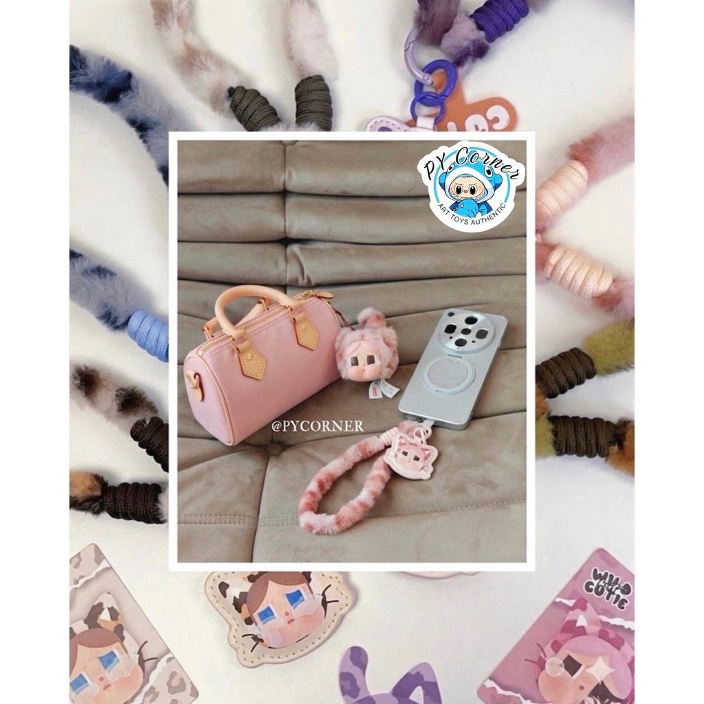 [HOẢ TỐC] Crybaby Wild but Cutie CHÍNH HÃNG PM - Dây Điện Thoại (Phone charm) + Móc Khoá Crybaby Mèo – PY Corner