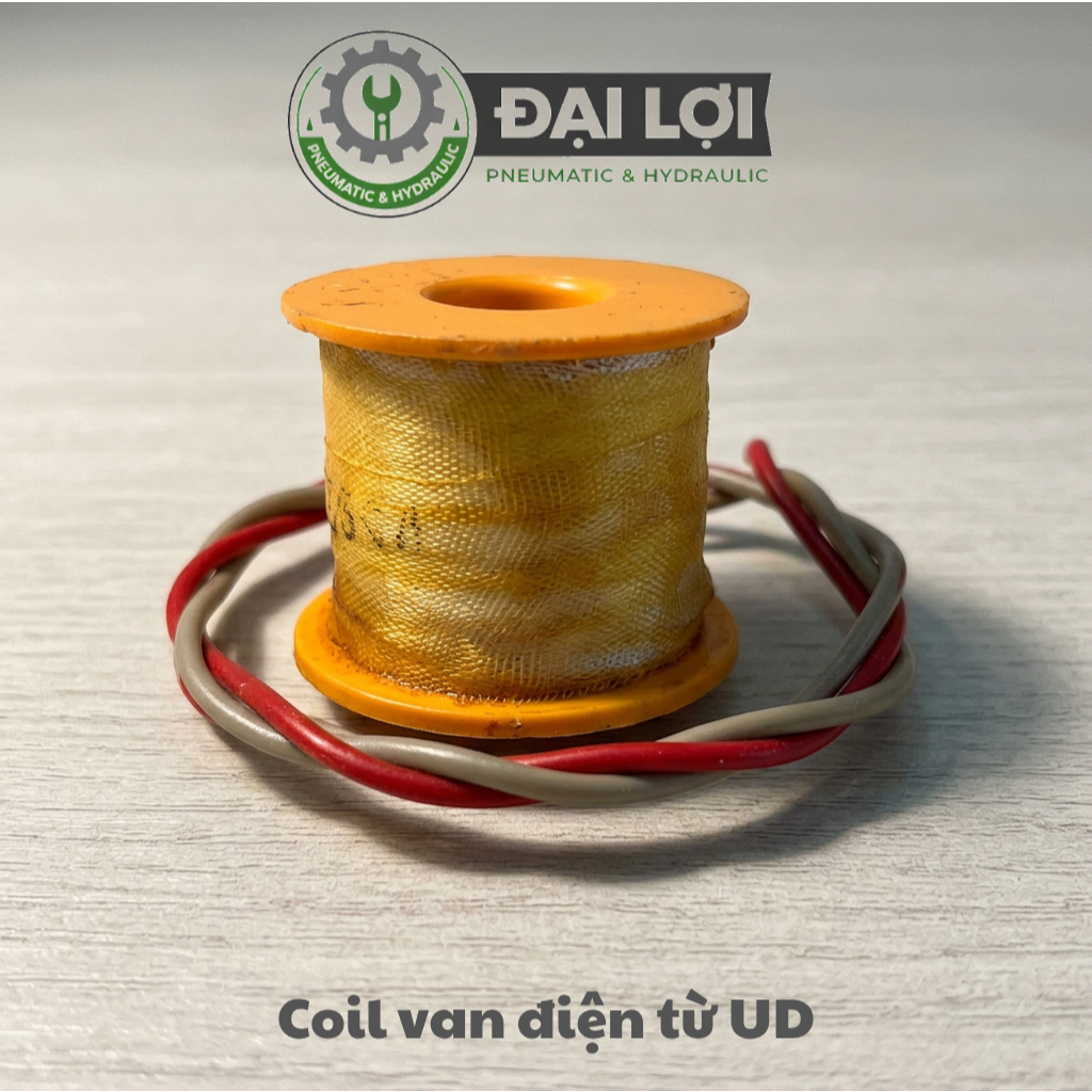 [Rẻ Vô Địch] Cuộn Coil Van Điện Từ UD-08/10 220V/12V/24V - Độ Bền Cao, Phù Hợp Van điện Khí Nén