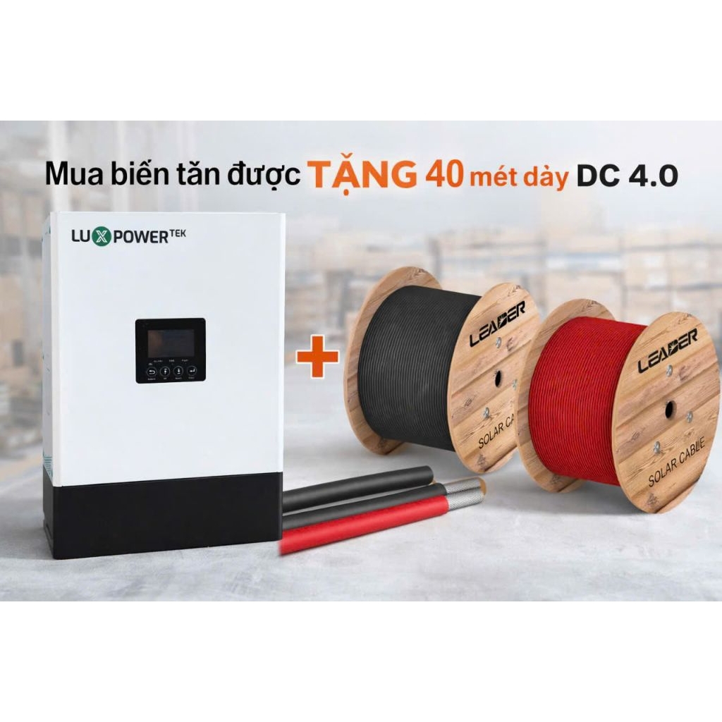 biến tần luxPower off grid GETA 3,6K 24V tặng 40dc