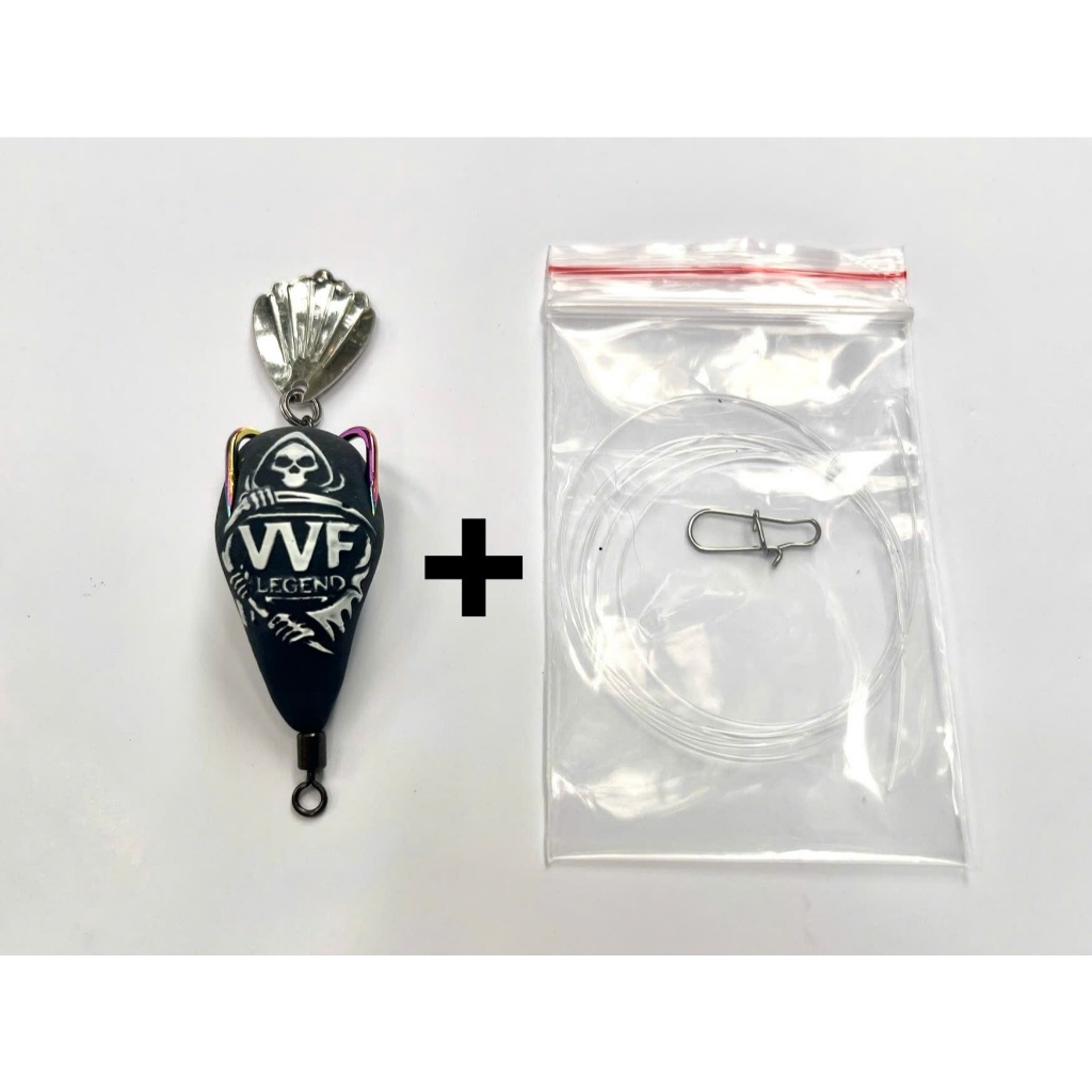 [Tặng khóa + leader] Mồi câu lure Nhái Hơi VVF Thần Chết Legend, Vương Vlog Fishing
