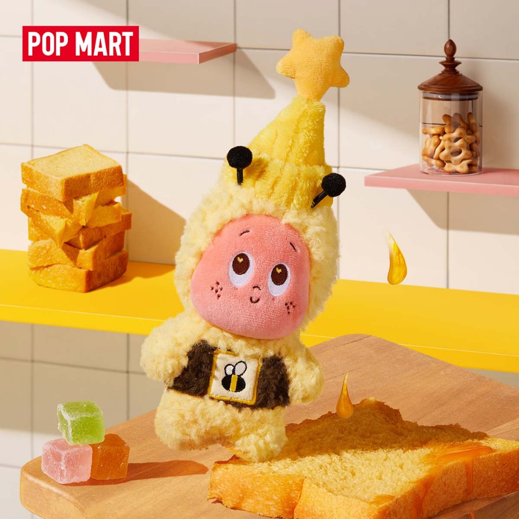POP MART MOON GELATO Series-Honey Plush Pendant