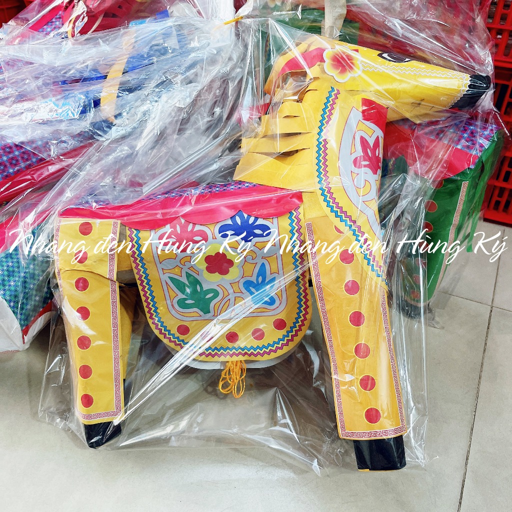 {HỎA TỐC} Hàng mã ngựa giấy ngũ sắc