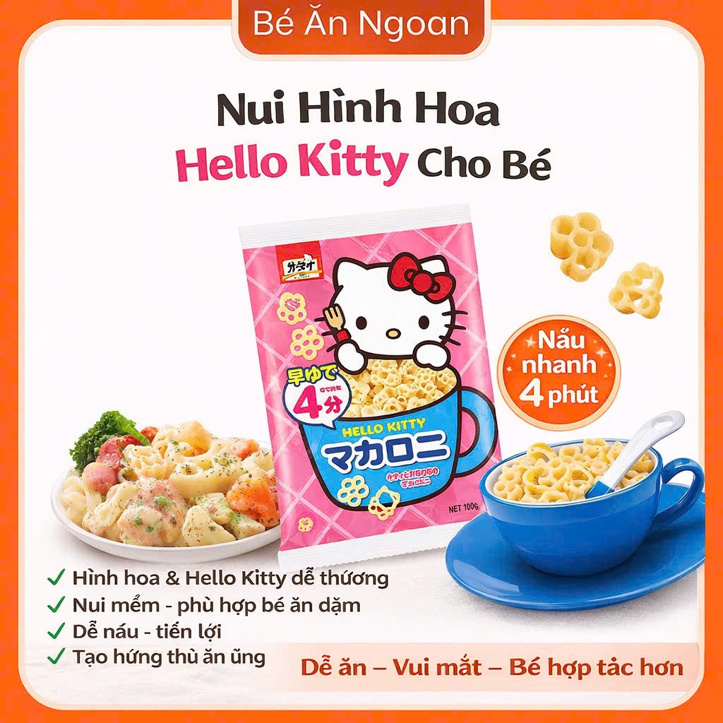 Nui Hello Kitty 150g Nhật Bản.