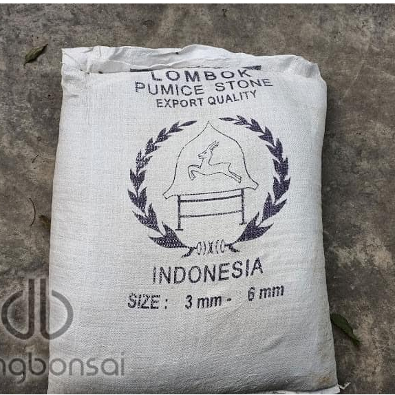 Đá núi lửa Pumice Indonesia bao 50lit