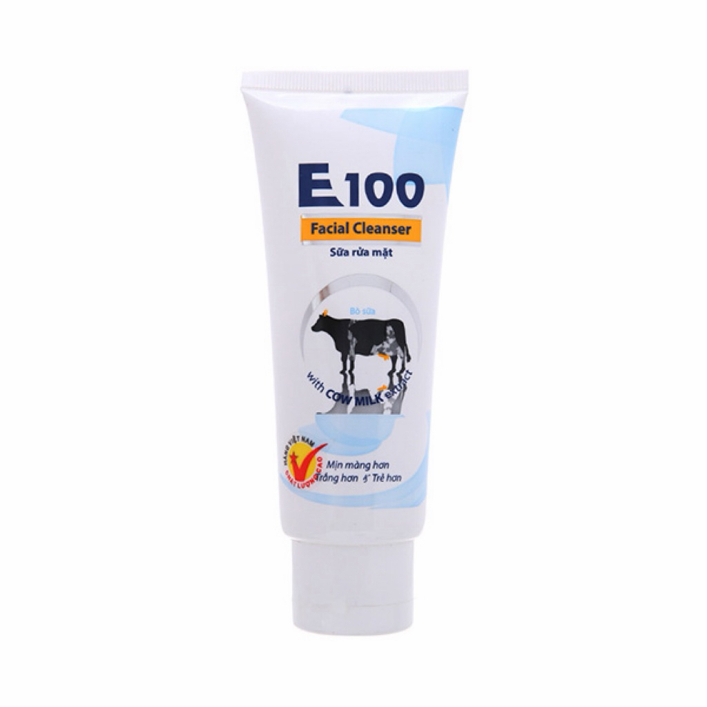 Sữa rửa mặt E100 trắng mịn 80ml