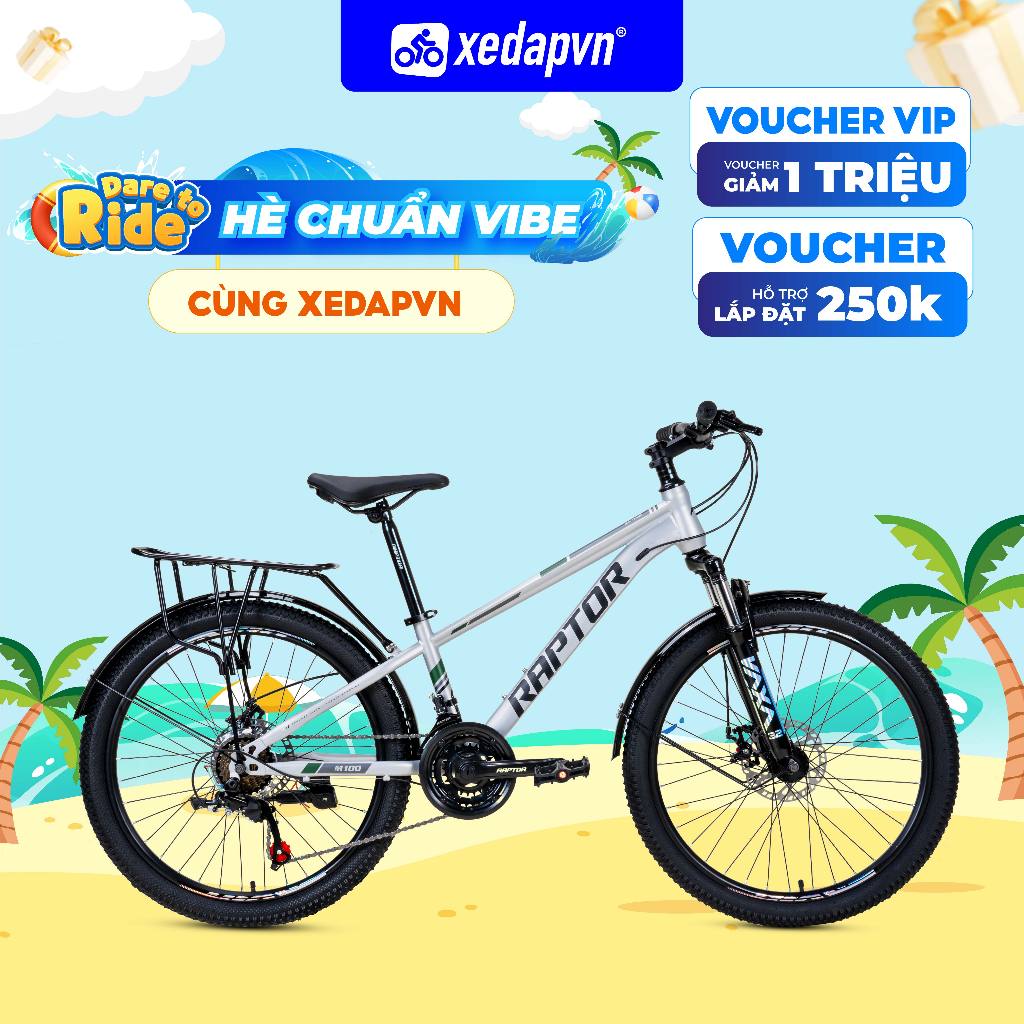 Xe Đạp Địa Hình MTB Raptor M100 1B/2B/3B – Bánh 24/26/27.5