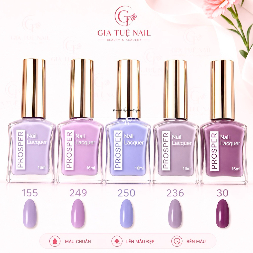 Sơn móng tay tự khô Silver 15 ml