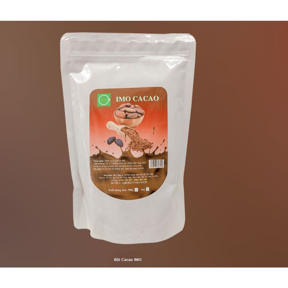 Bột IMO cacao gói 500gr - Bột cacao nguyên chất Imo gói 500gr