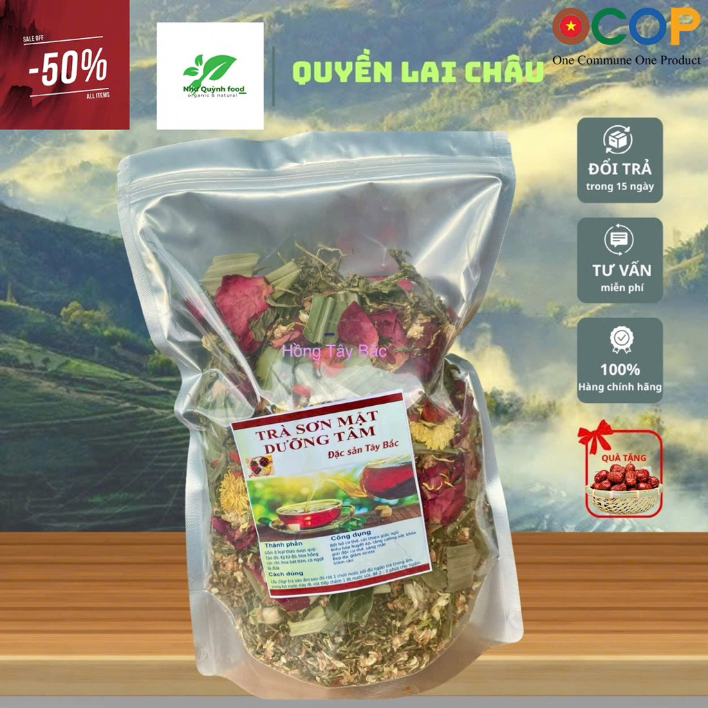 TRÀ SƠN MẬT HỒNG SÂM 8 Vị Nhà Như Quỳnh Shop