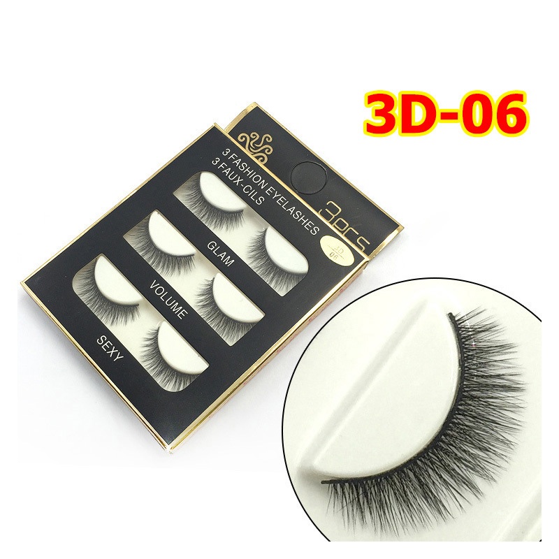 Lông mi chồn 3D số 06 (Cam kết hàng loại 1)