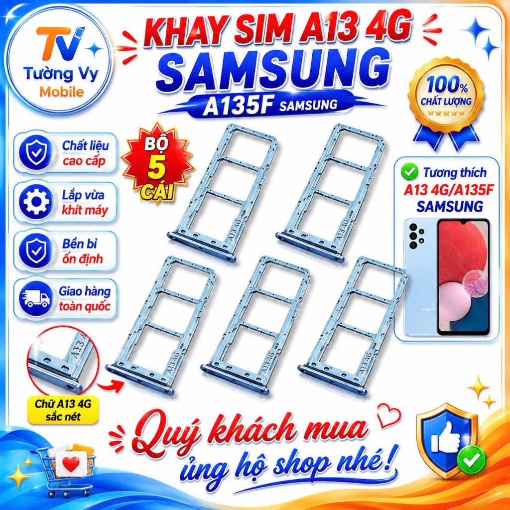 khay sim samsung a13 / a135f / a13 4g