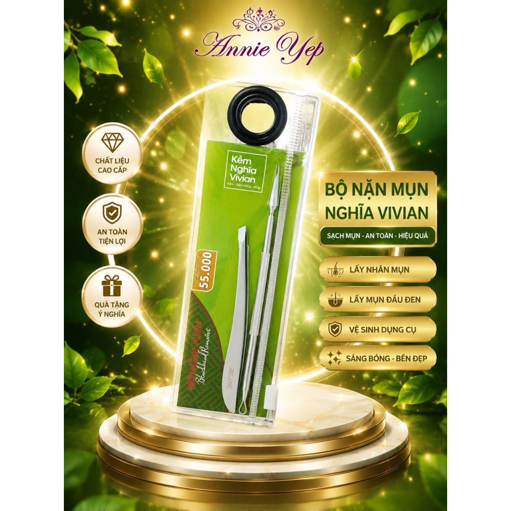 Bộ nặn mụn VIVIAN (MP4536)