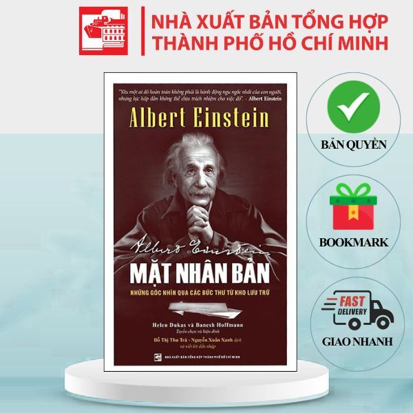 Sách Albert Einstein mặt nhân bản - Những góc nhìn qua các bức thư từ kho lưu trữ