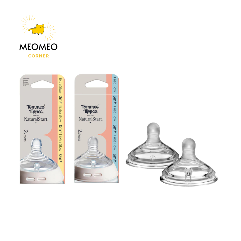 Núm ty thay thế bình sữa Tommee Tippee