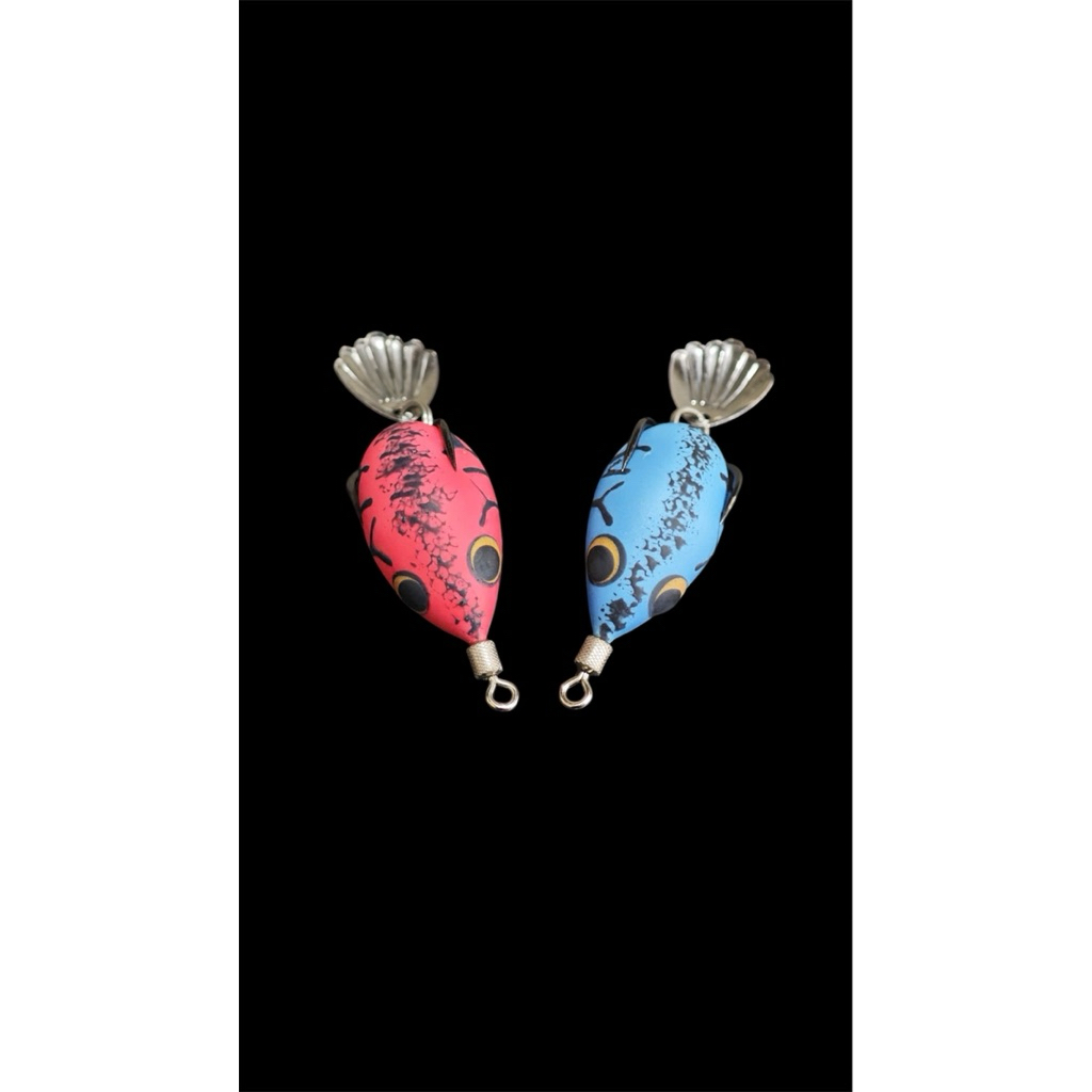 Tặng Khóa Lure Khi Mua Nhái Hơi TPF Mini 3cm 6,5g Lưỡi BKK Action Nổi - Lững Mồi Câu Lure Chuyên Lóc, Sộp Siêu Nhạy