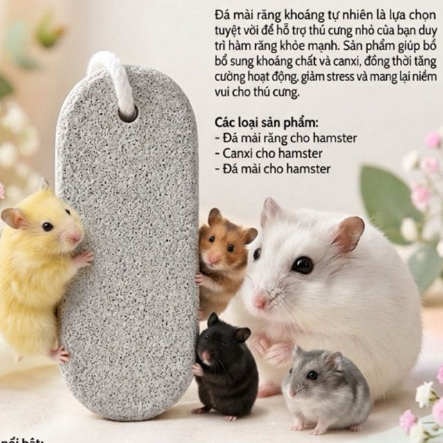 Đá mài răng bổ sung Canxi cho Hamster