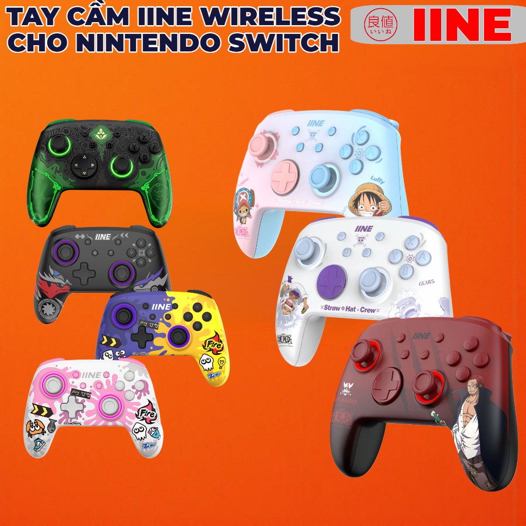 Tay Pro controller iine cho Nintendo Switch / Switch lite / Switch OLED