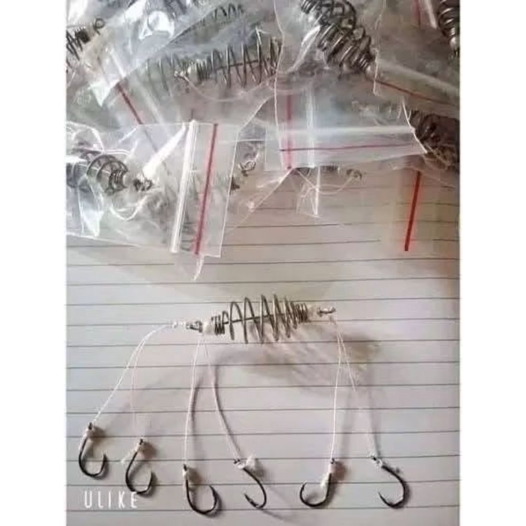 (5 Cái) Lăng Xê Tự Buộc Bằng Dù có Lõi Cước ID4 (5 cái)