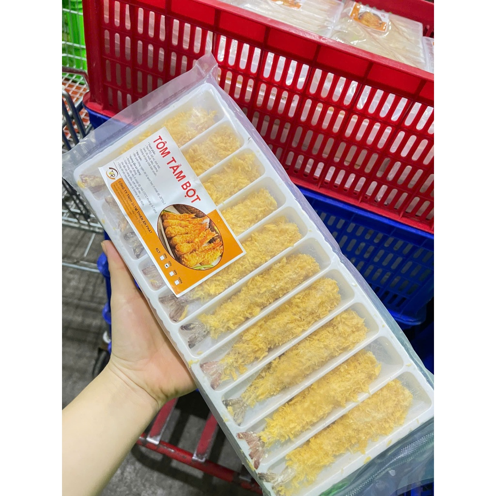 TÔM LĂN BỘT KOREA  ( 250g ) 10 con (giao tphcm)