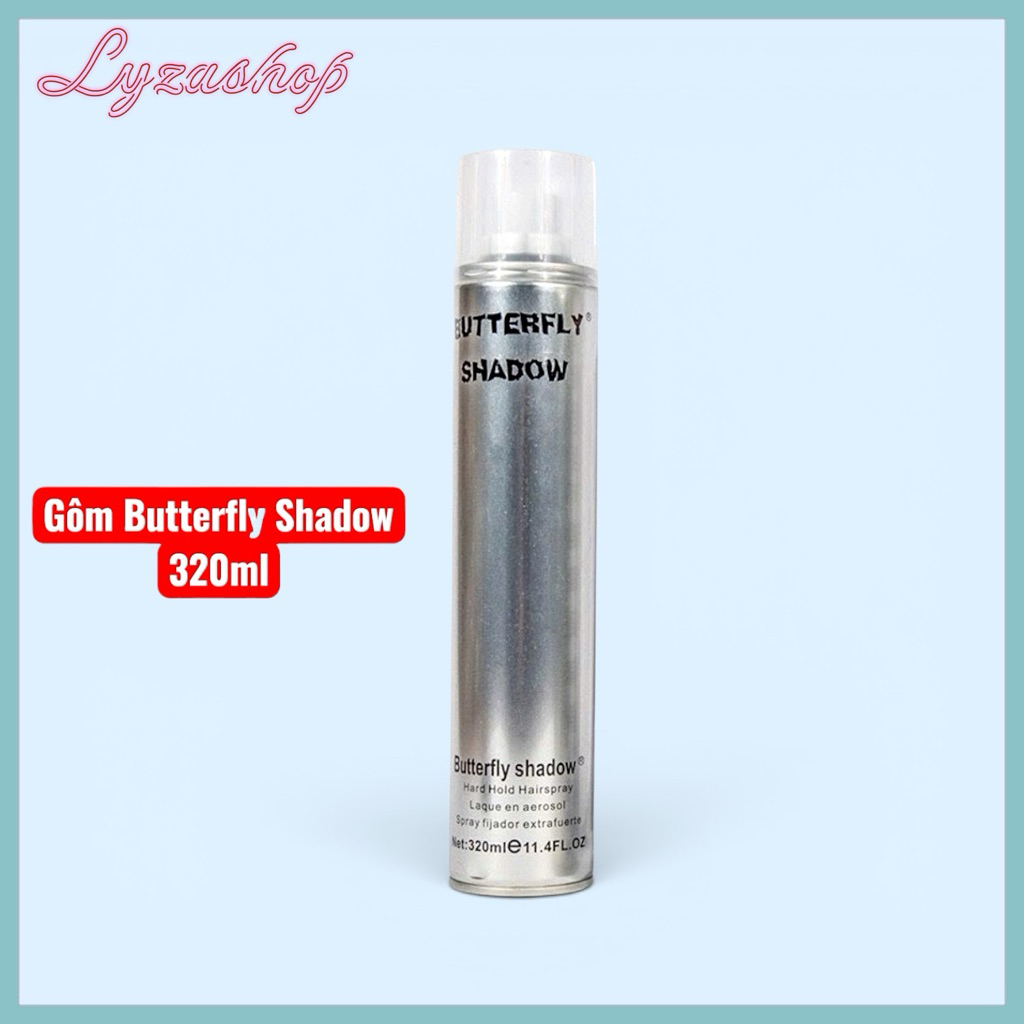 Gôm Shadow 320ML hàng loại 1 thơm giữ nếp tốt cho nam nữ