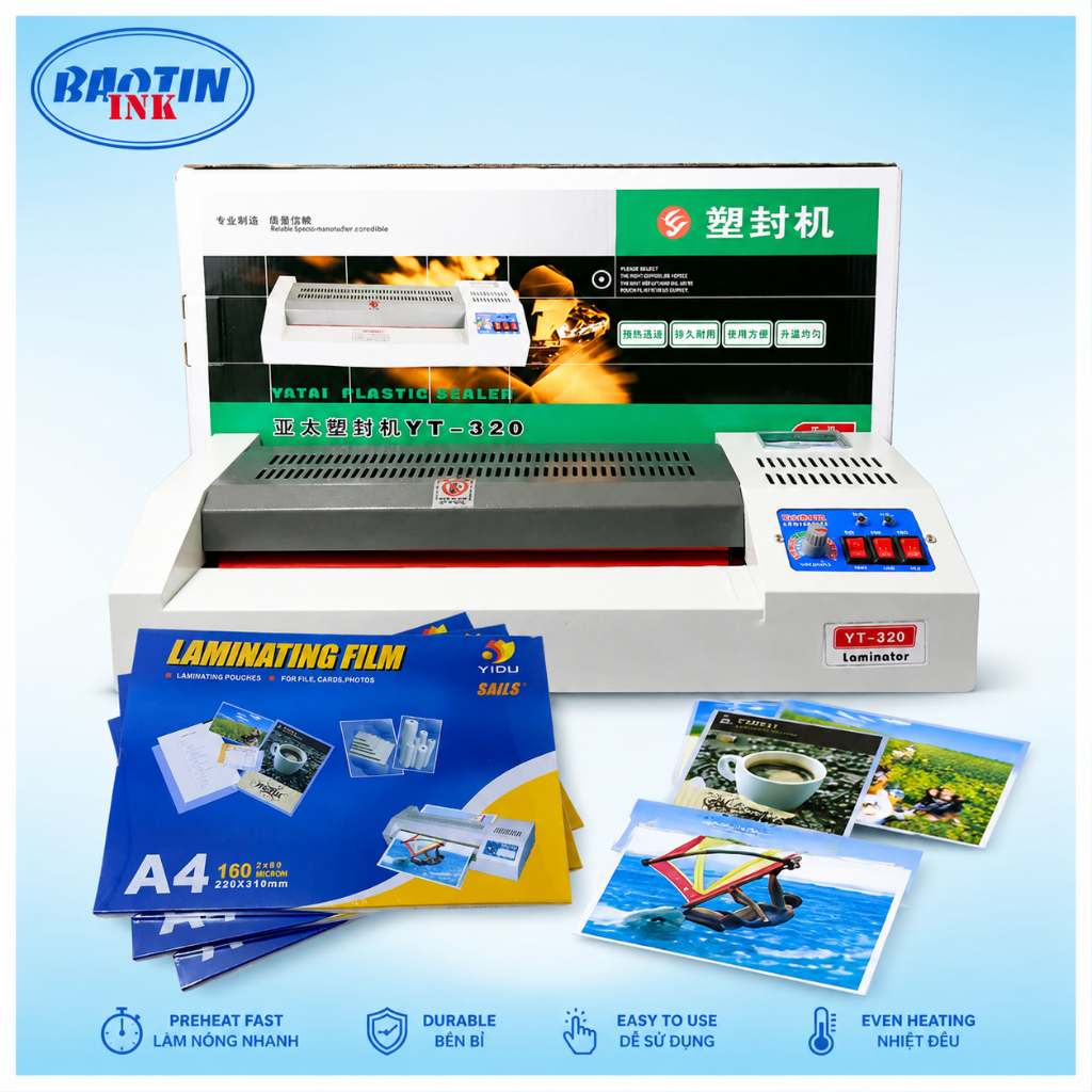 Máy ép Plastic A3 rulo lớn